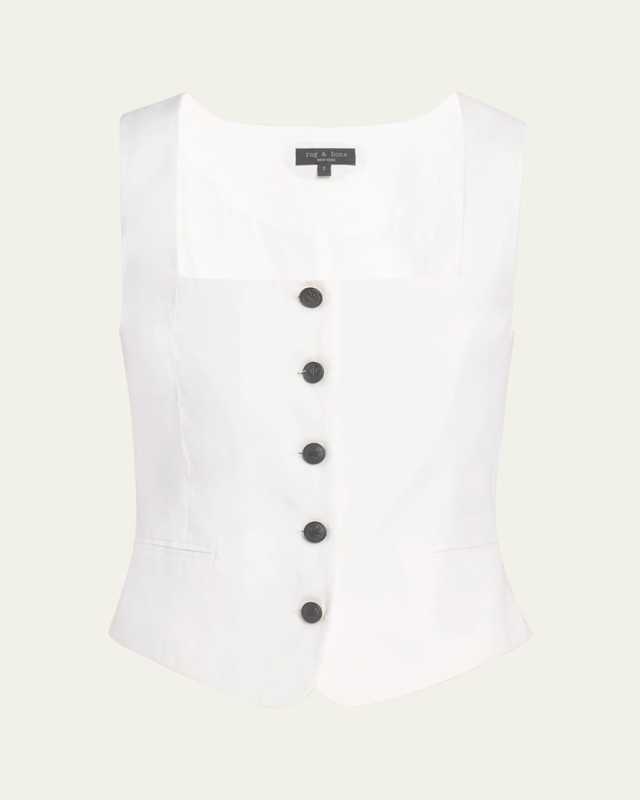 Mariana Linen Vest